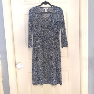 WHBM Faux Wrap Dress